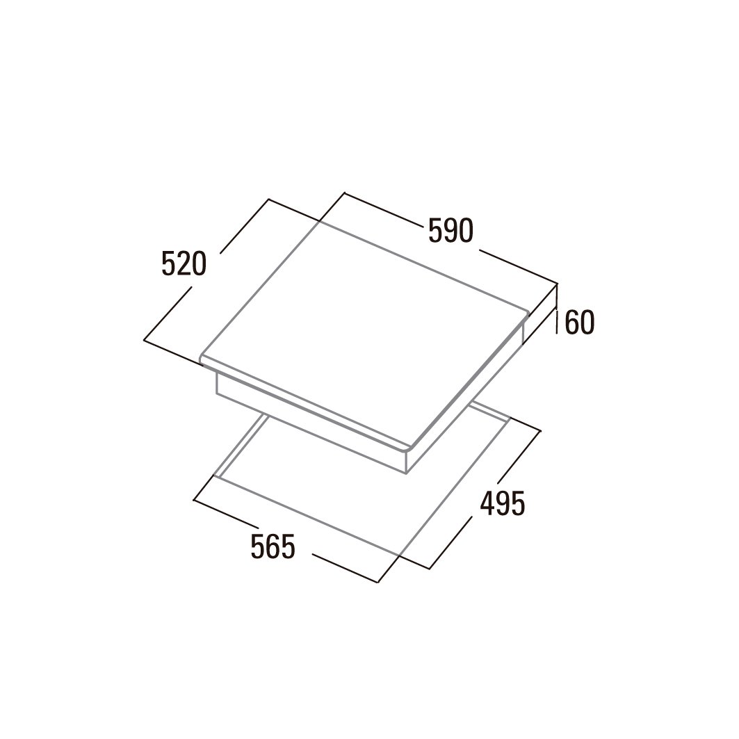 Placa de inducción Cata INSB 6030 WH